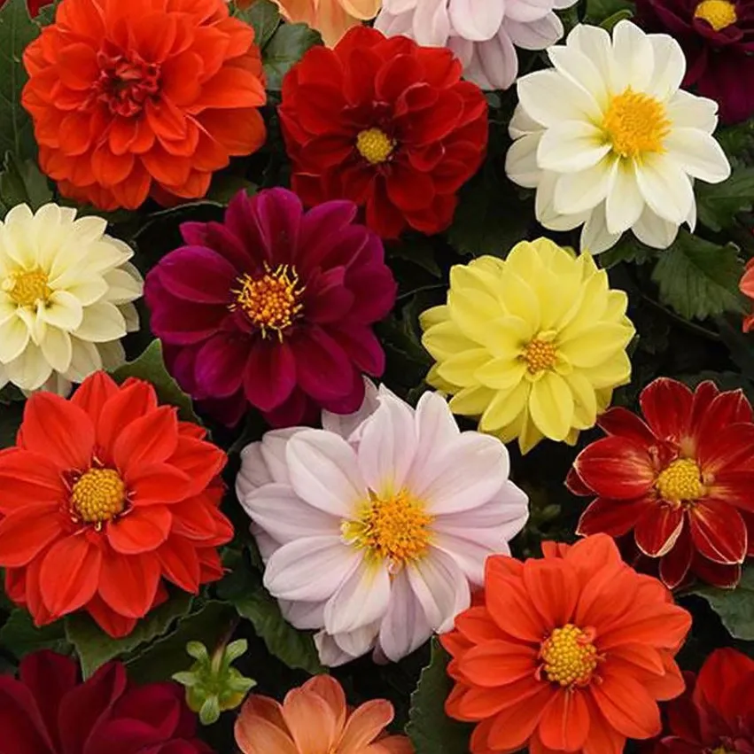 Георгины Dahlia Mix